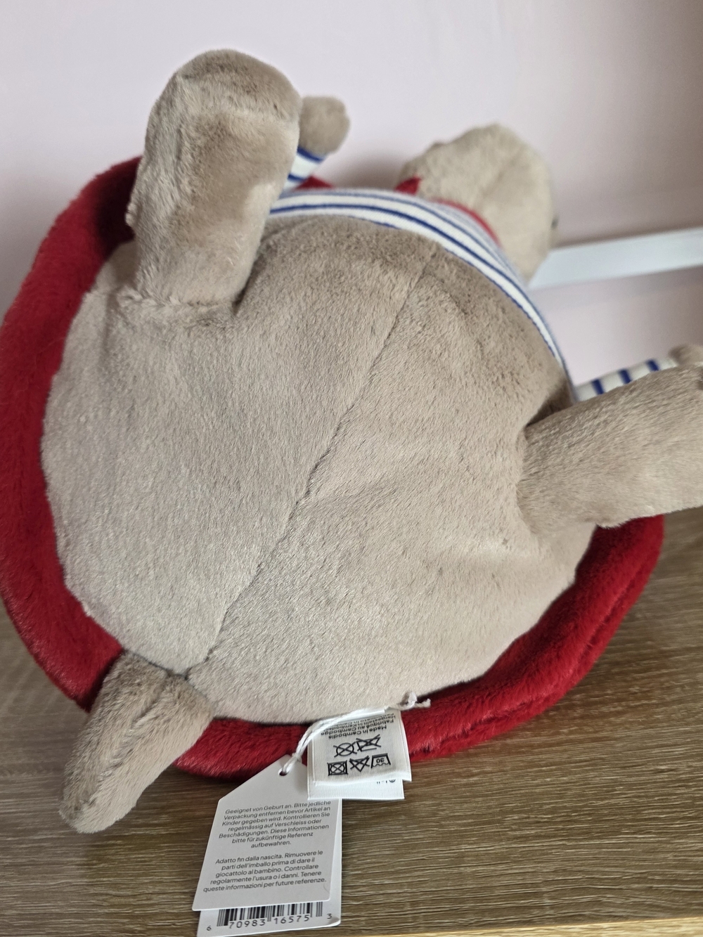 Jellycat Timmy Turtle Romantic Outfit Plush NWT - Picture 4 of 6